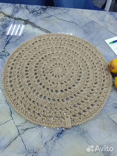 Вязаные салфетки