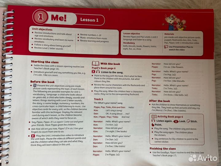 Книга учителя Pippa and pop без кодов