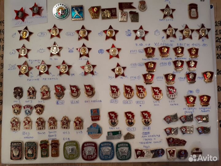 Значки СССР 