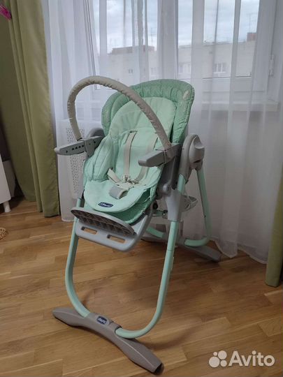 Chicco Polly 2 в 1 стульчик для кормления