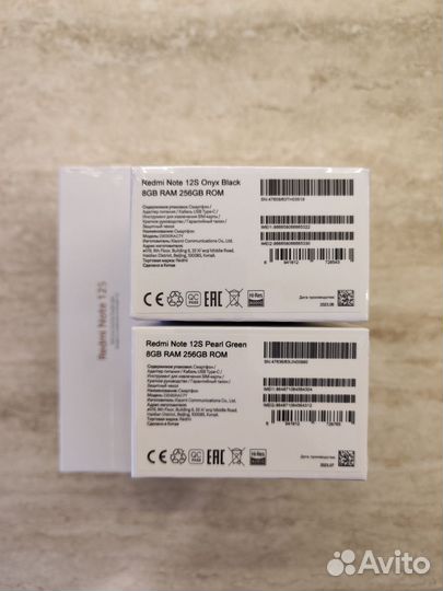 Xiaomi Redmi Note 12S, 8/256 ГБ
