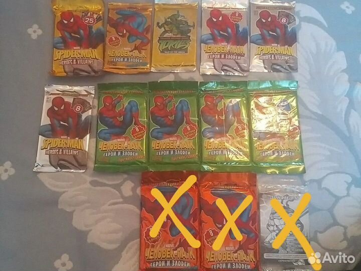 Бустеры человек паук