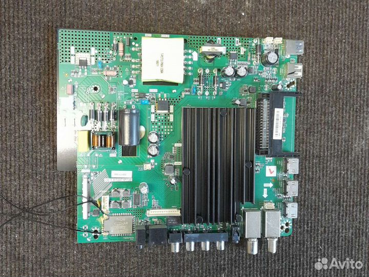 Телевизор leff 43U510S на запчасти