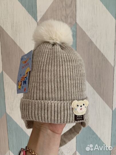Шапка детская зимняя