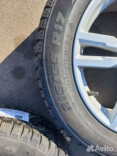 Зимняя резина с дисками r17