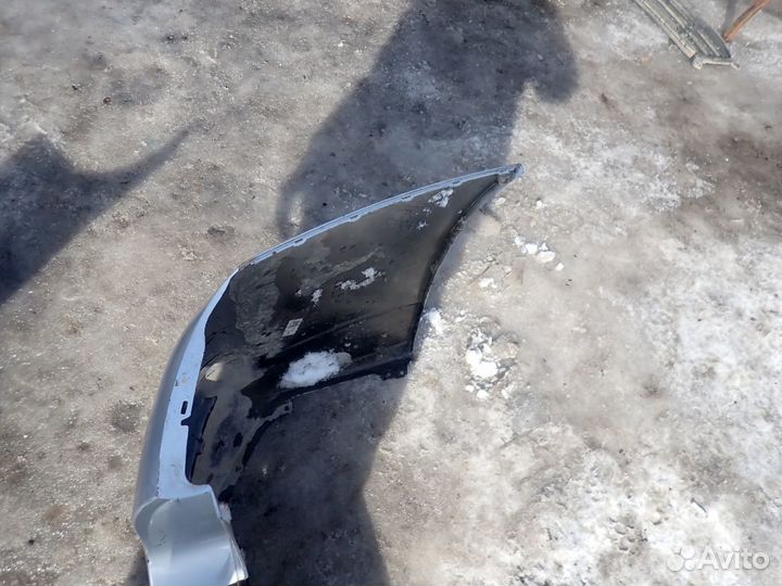 Бампер задний для Toyota Highlander II 2007-2013