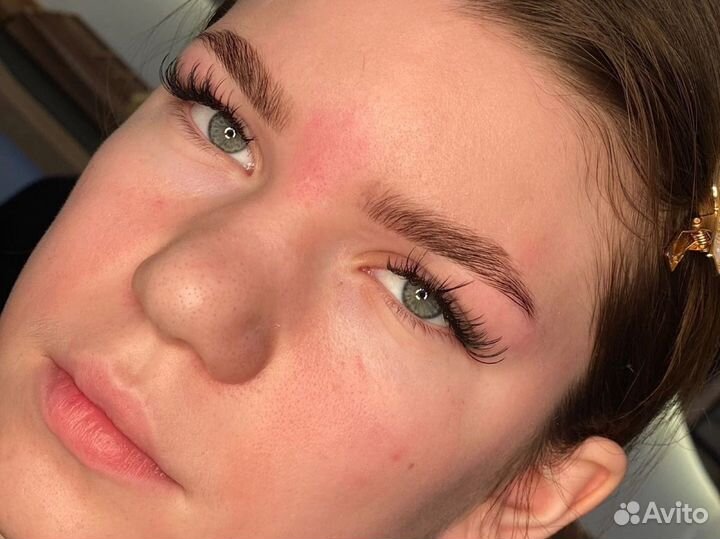 Ламинирование, окрашивание бровей