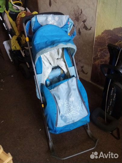 Санки коляска ника