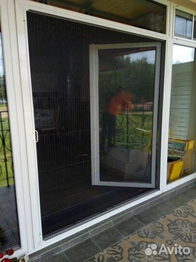 Москитная сетка Плиссе на заказ