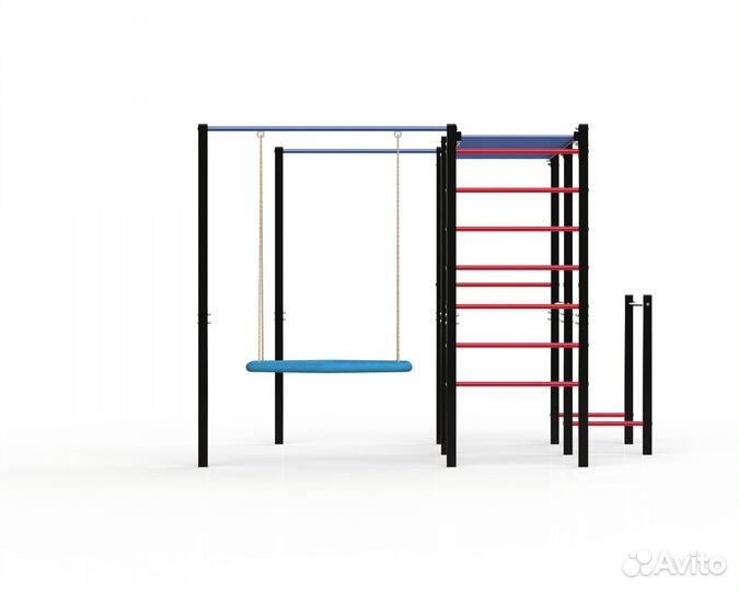 Спортивная площадка уличная воркаут турник брусья