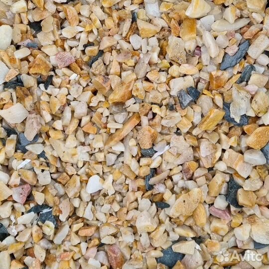 Мраморная крошка разноцветная