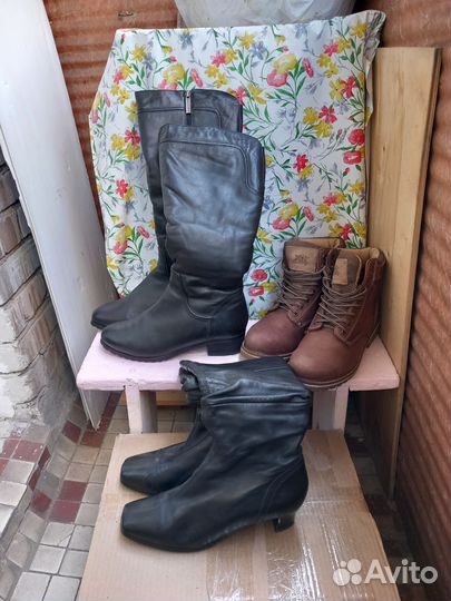 Сапоги зима/осень и туфли лето