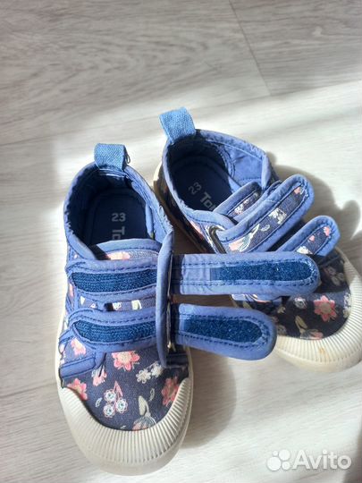 Кеды для девочки 23 размер