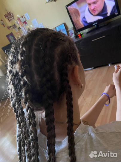 Плетение косичек