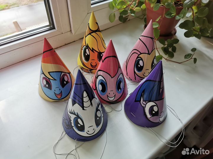 Праздничные колпаки My little pony