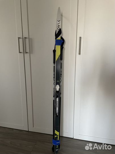 Беговые лыжи и ботинки