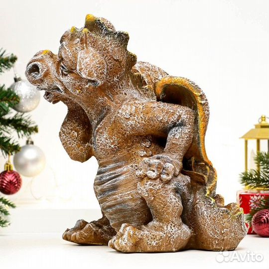 Фигура 'Древесный дракоша' 30см