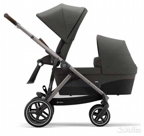 Коляска для погодок cybex gazelle S soho grey