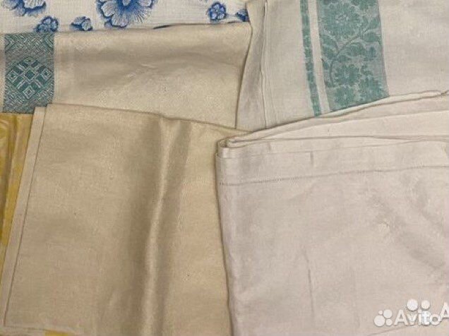 Постельное белье.Полотенце,ткань времен СССР