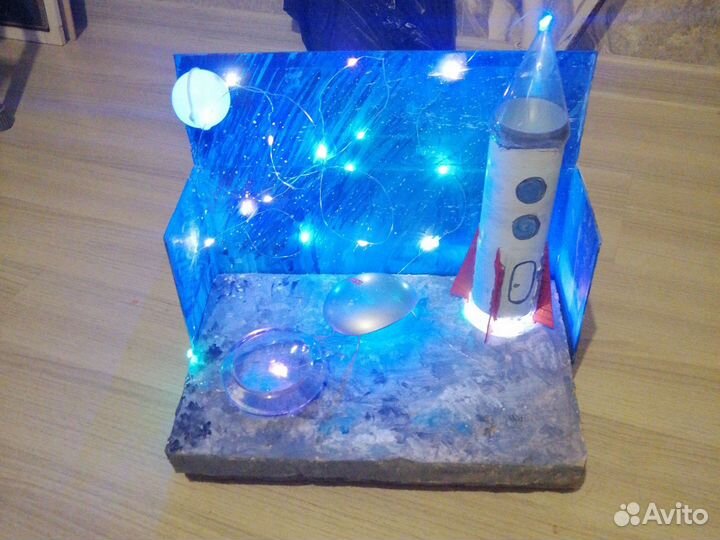 Поделка ко дню космонавти