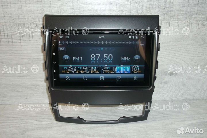 Магнитола SsangYong Action Android