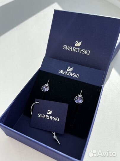 Swarovski серьги