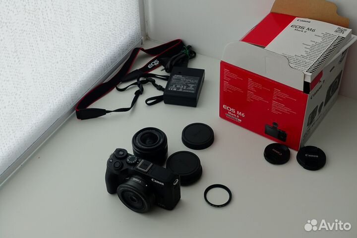Canon EOS M6 Mark II kit 22mm & M15-45 S