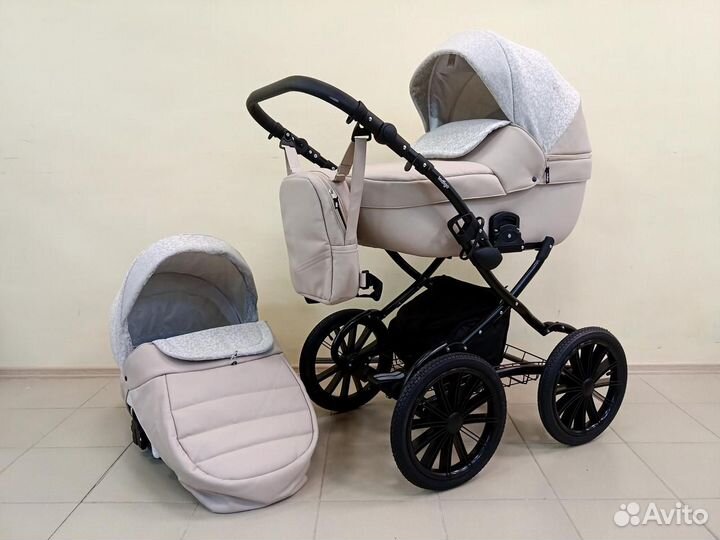 Коляска 2 в 1 Indigo Mio Plus. /Новая