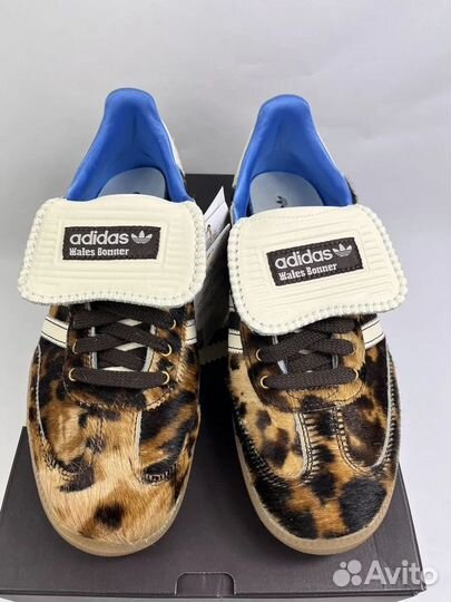 Adidas x samba wales bonner leopard