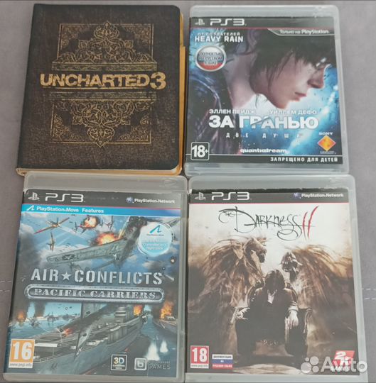 Оригинальные диски для playstation 3