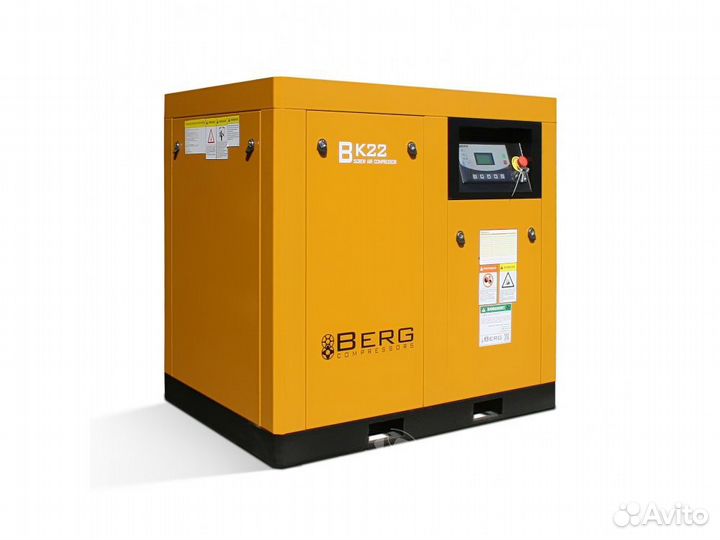 Винтовой компрессор berg BK-22P 8 IP23 с частотником