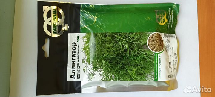 Семена укропа Аллигатор