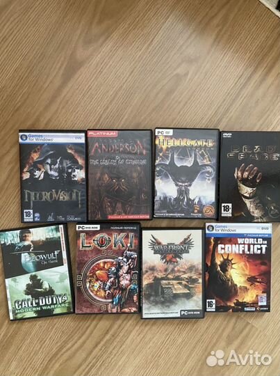 Компьютерные dvd диски с играми