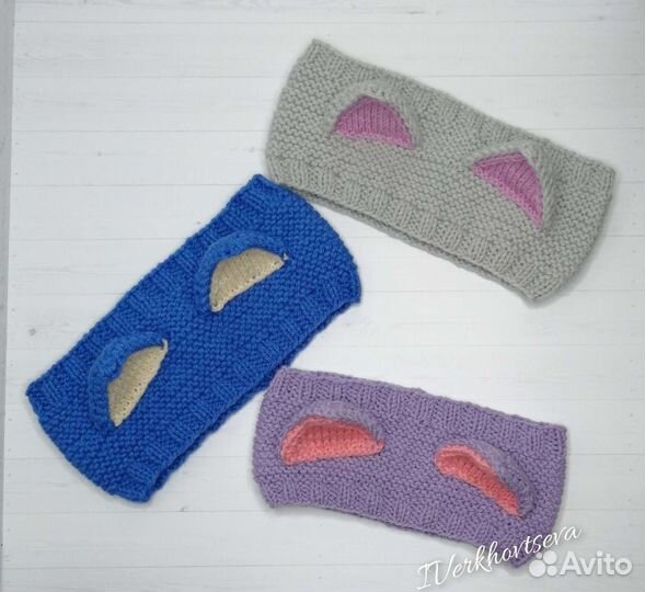 Повязка на голову для девочки