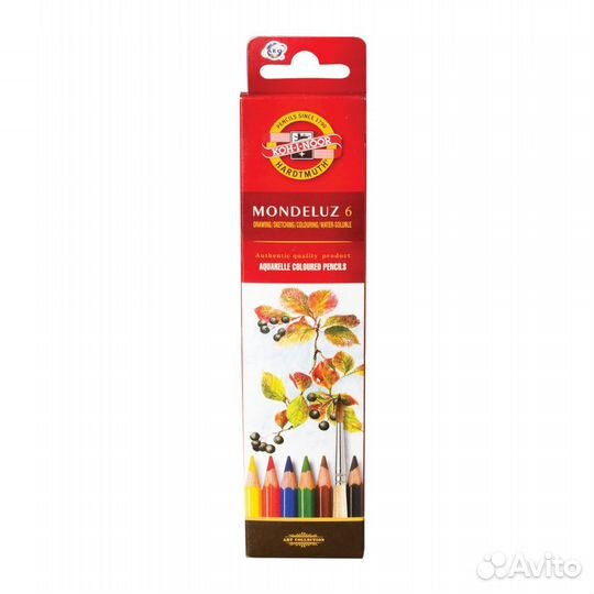 Новые карандаши акварель. Koh-I-Noor/Mondeluz