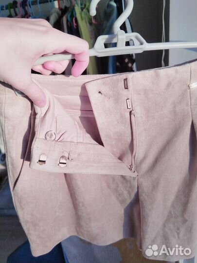 Велюровые шорты