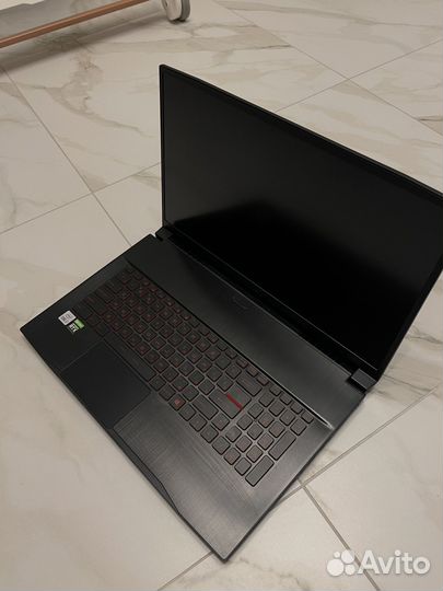 Игровой ноутбук Ноутбук MSI GF75 Thin i7, RTX