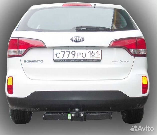 Фаркоп hyundai santa FE,KIA sorento 4,H224-F