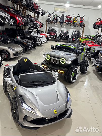 Детские электромобили машинки