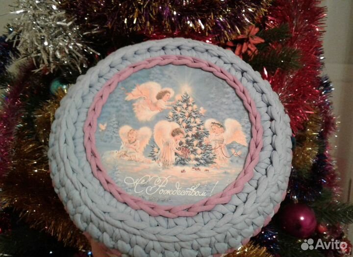 Корзинка-шкатулка декоративная