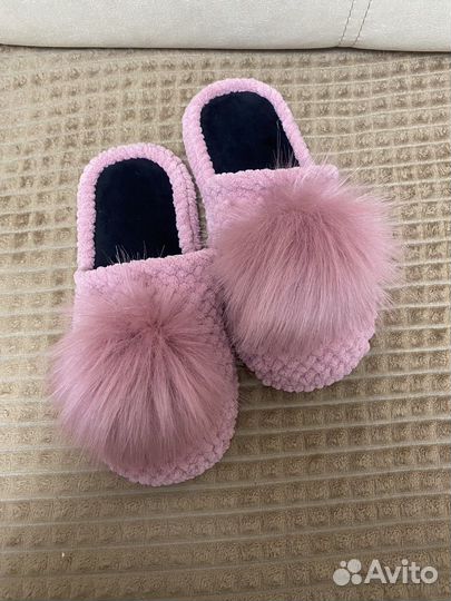 Тапочки ручной работы (новые)