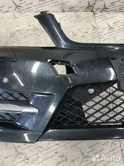 Бампер w204 рестайл AMG Mercedes передний