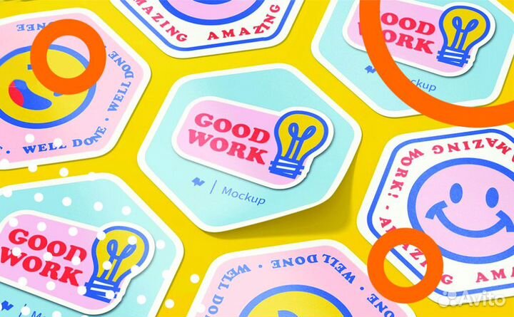 Печать наклеек, стикеров, этикеток