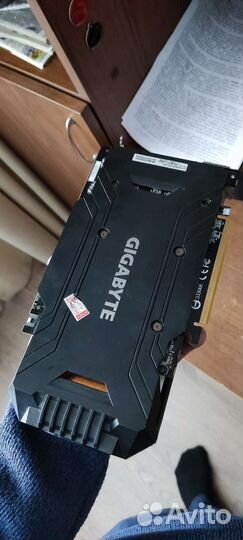 Видеокарта gtx 1060 3gb Gigabyte