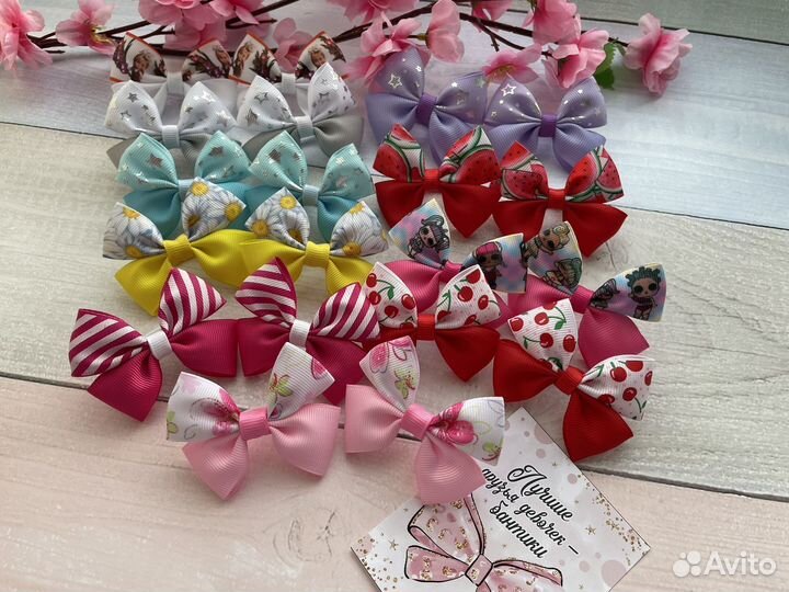 Бантики ручной работы