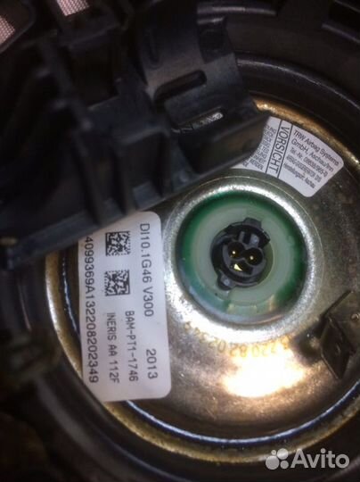 Подушка безопасности в рулевое колесо Audi Q3/RS Q