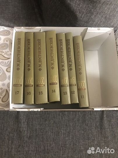 Ф.М Достоевский, собрание сочинений 17т