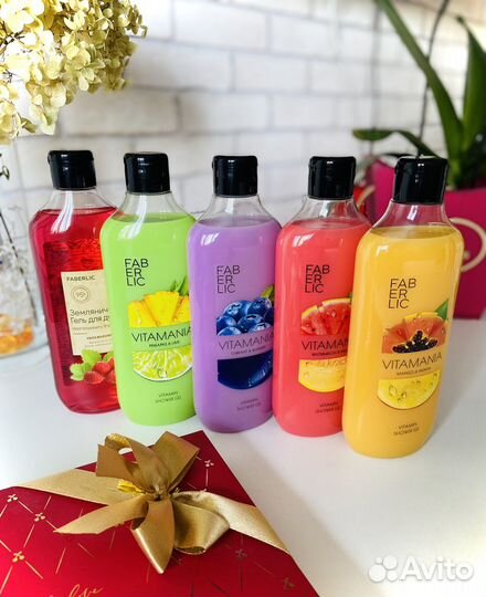 Гели для душа 380мл Faberlic