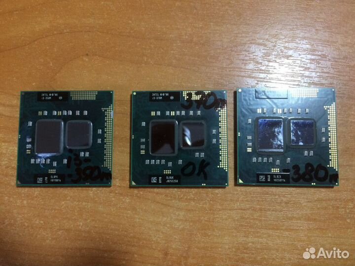 Процессоры intel Core i3 первого поколения
