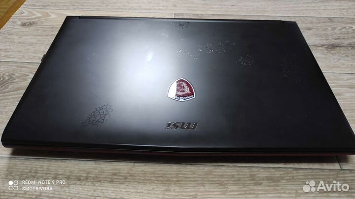 Ноутбук msi GP62 6QF leopard PRO